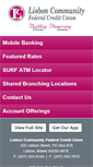 Mobile Screenshot of lisboncu.org